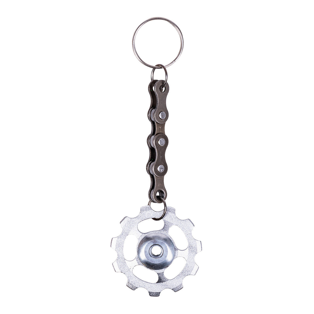 Bicycle Cog Funky Keyring